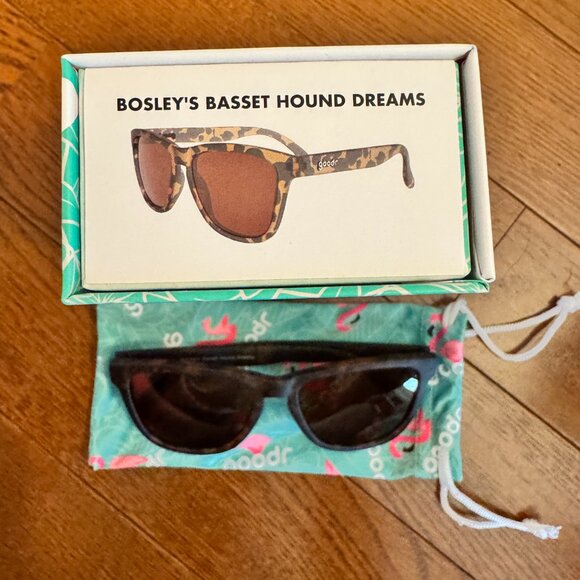 goodr Sunglasses  Bosley\'s Basset Hound Dreams  OG OG-HND-NRBR1 main image 5